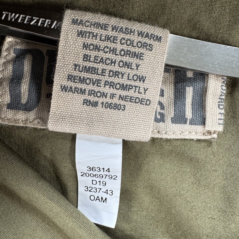 DULUTH TRADING Pull On Elastic Waist Roll Up Pant Mens 40x30 Green Standard Fit - Picture 13 of 14